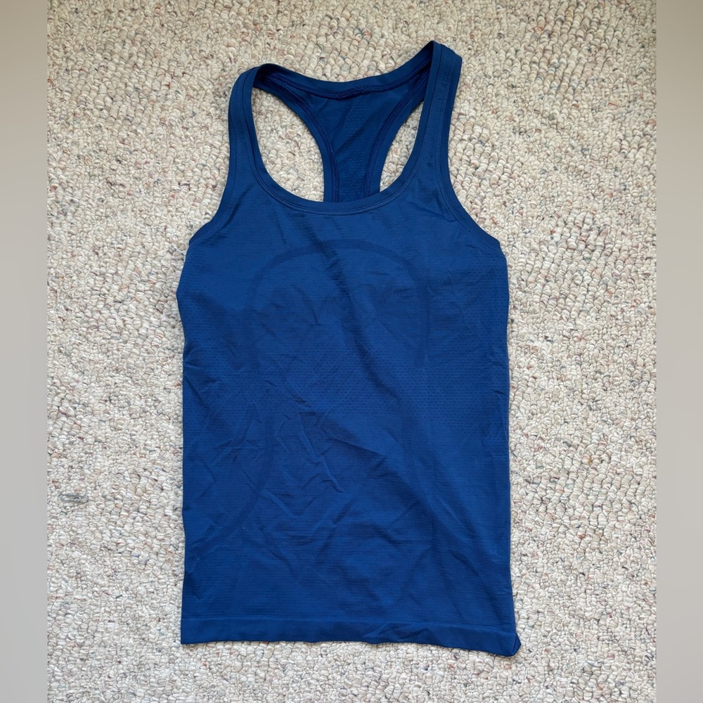 Lululemon Symphony BlueSwiftly Tech Racerback Tank Top 2.0
